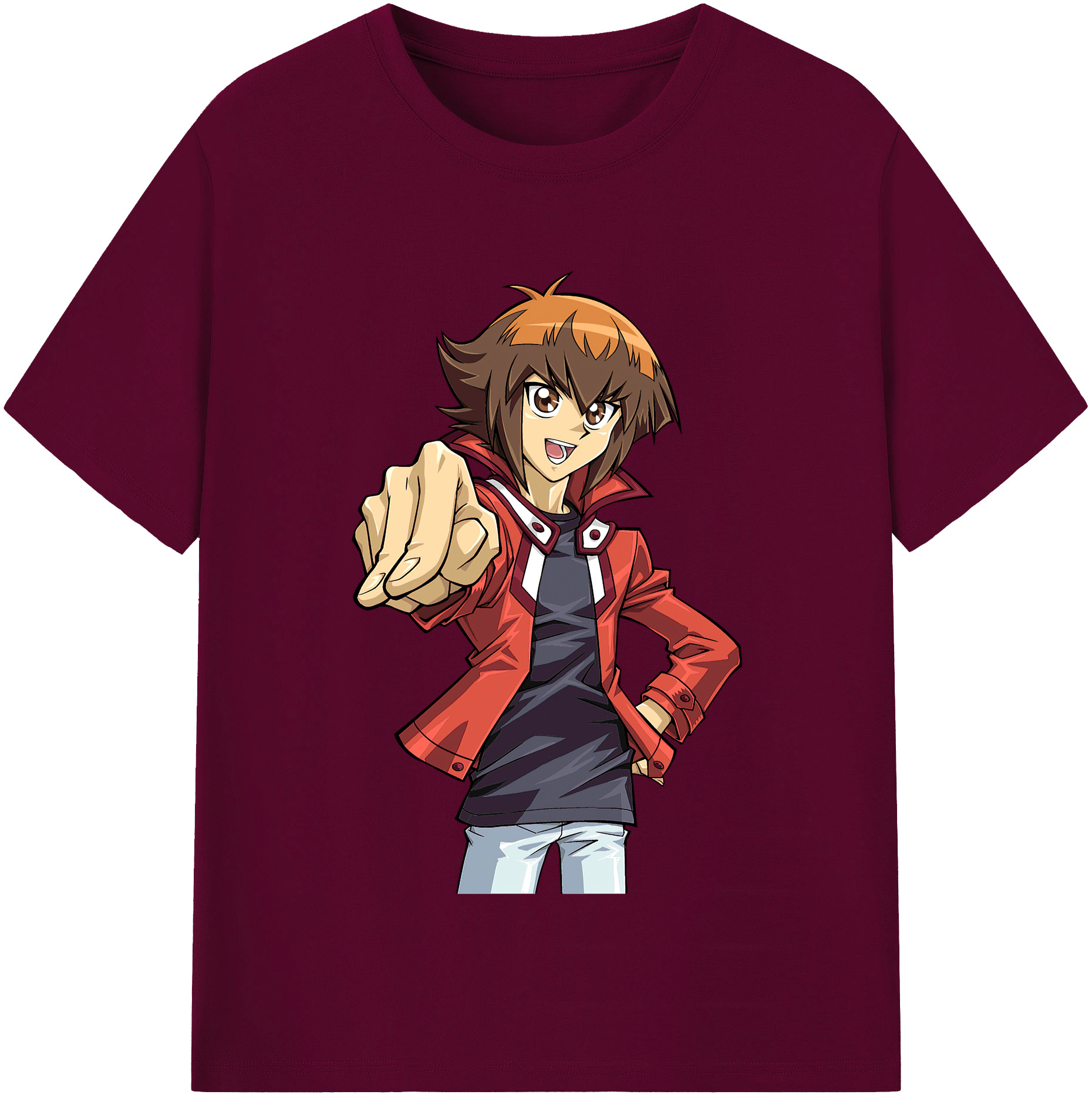 （画像用） 遊☆戯☆王 Yu-Gi-Oh! レディースカジュアルプリントTシャツ（綿100％）